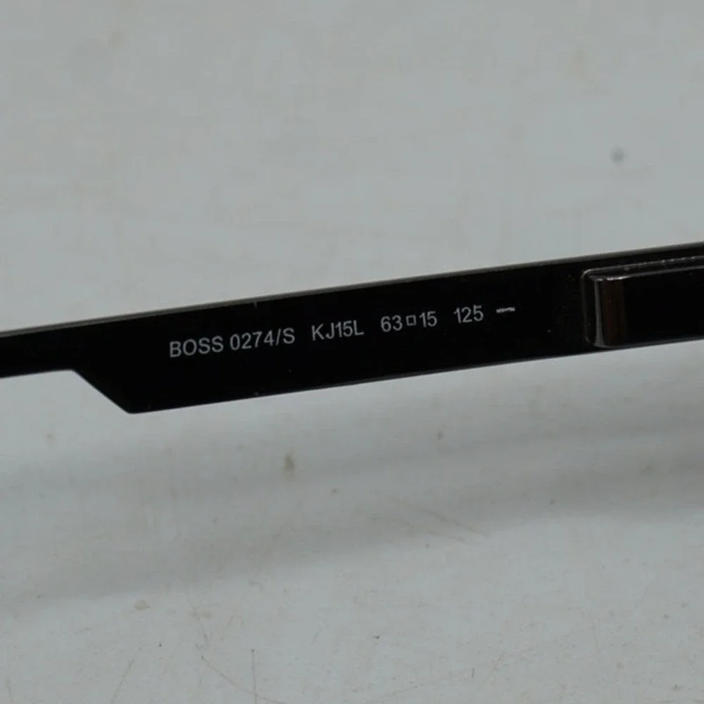 Hugo Boss Sunglasses 0274/S KJ15L Men's Gunmetal Gray made in Italy